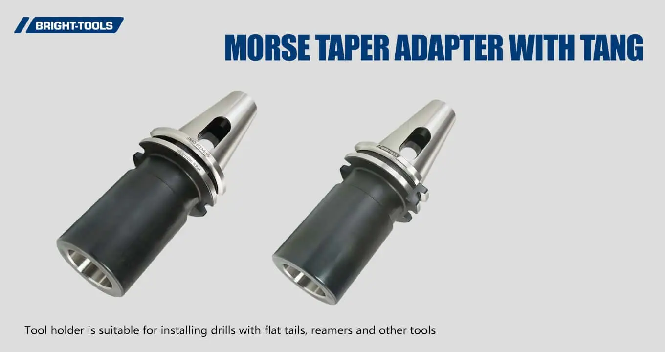 Morse Taper Adapter mit Tang von Sk40 Werkzeug halter