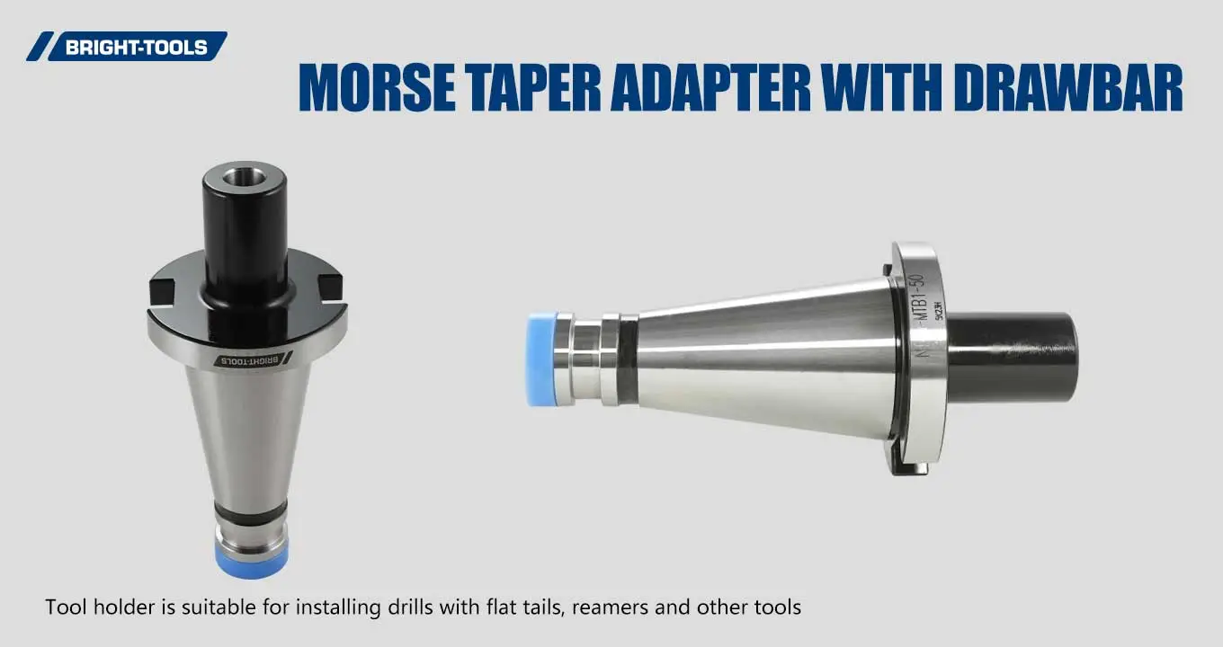 Morse Taper Adapter mit Zugstange Din 2080