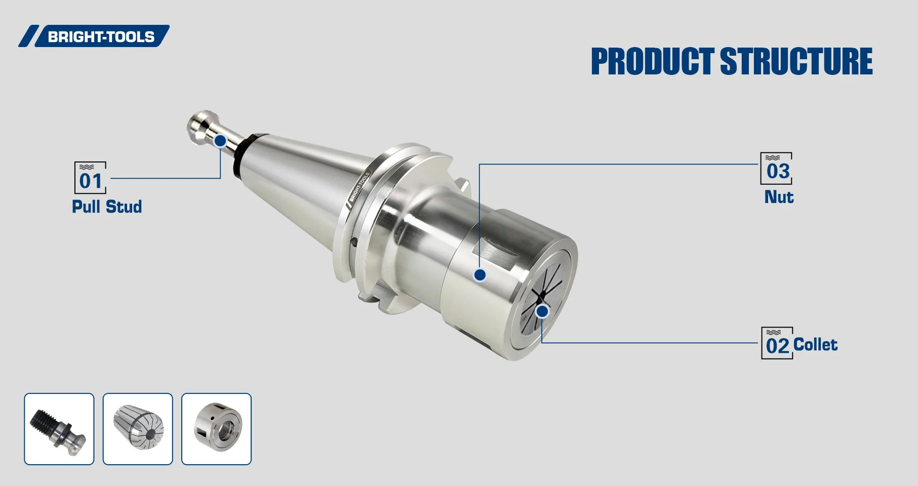 ANSI B 5.50 TG Collet Chuck