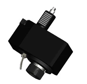 VDI Axial getriebter Kopf, Offset, DIN 1809