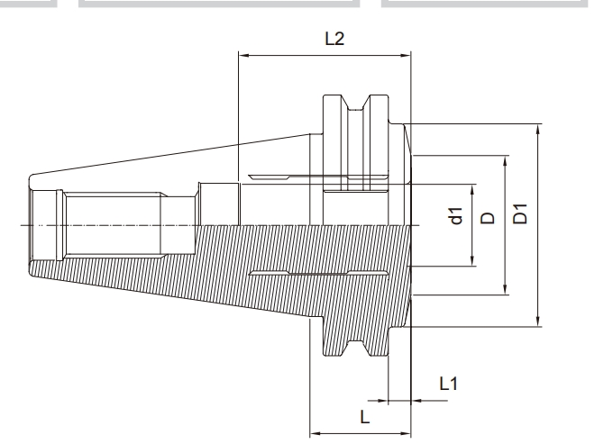 SPEZIFIKATION VON SK HYDRAULIC CHUCK KURZ