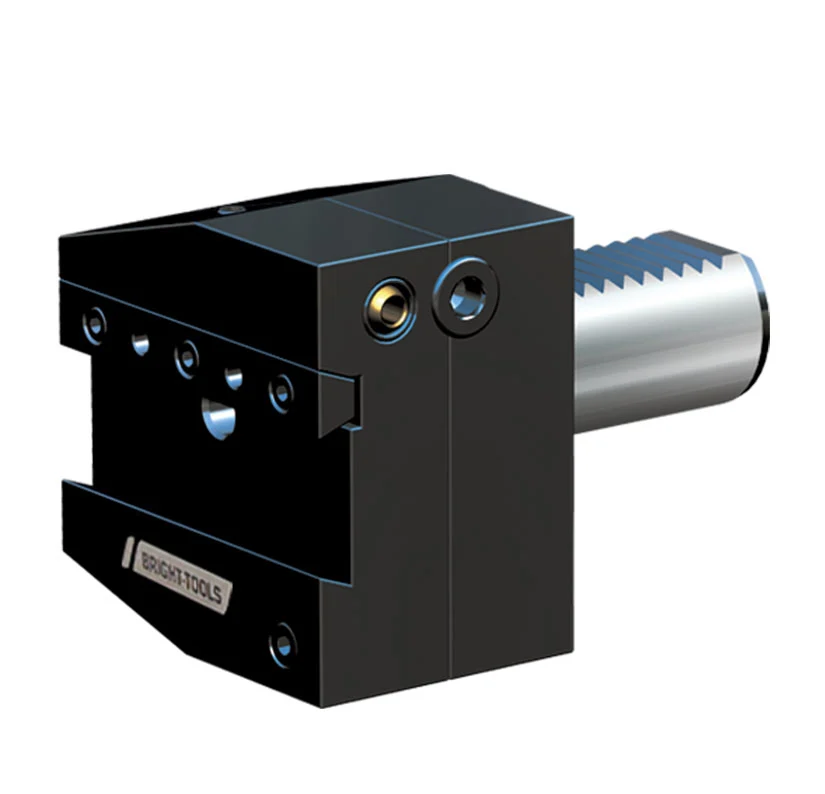 Abschneiden von Werkzeug haltern in der rechten Höhe verstellbar