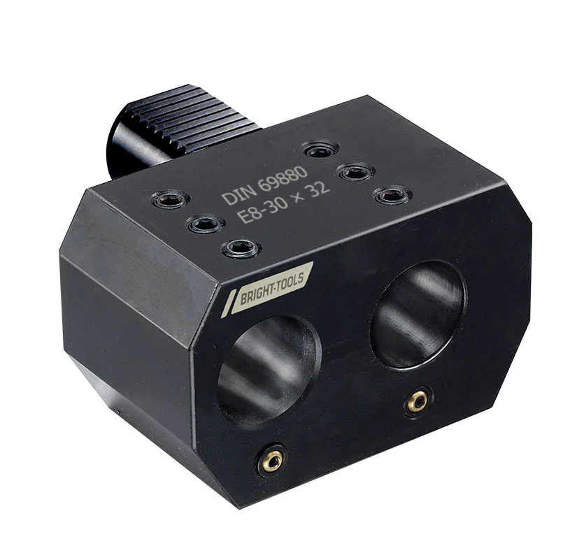 Doppelter langweiliger Stangen halter, links