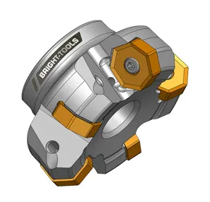 Face Milling Cutter, 45° XNMX 0906 - 翻译中...