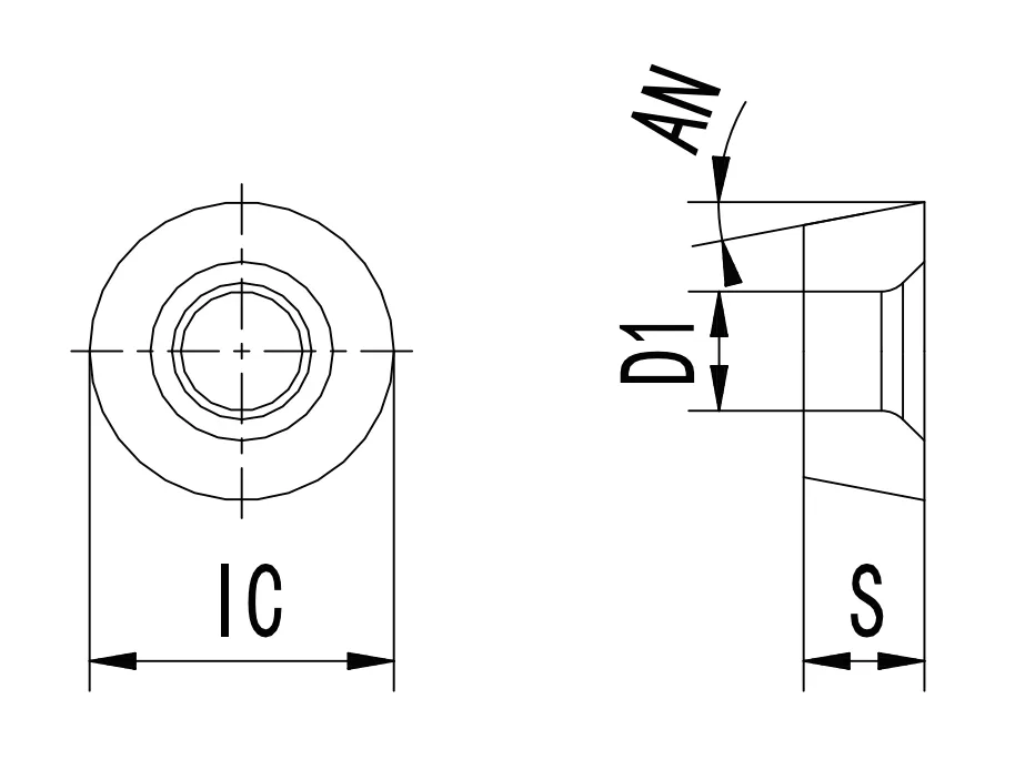 SPECIFICATION OF RP0802 INSERTS - 翻译中...