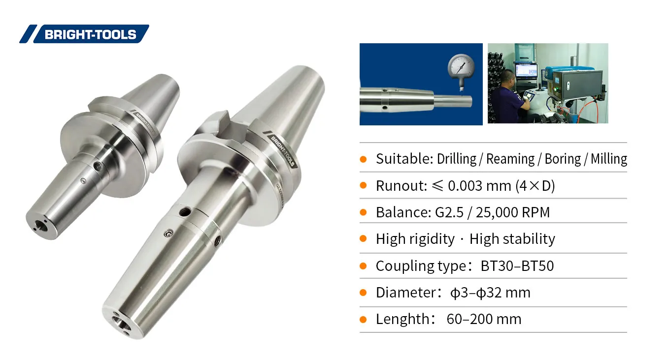 Bright Tools Schrumpfpass-Werkzeughaltermaterial