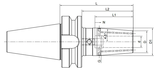 Spezifikation des BT-Schrumpfschlauchs 4,5°, Kühlmittel
