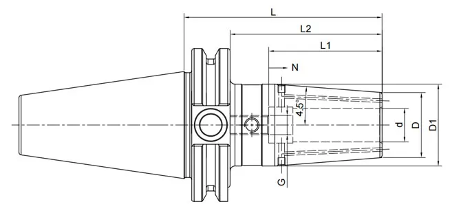 Spezifikation des CAT-Schrumpfanschlusses 4,5°, Kühlmittel