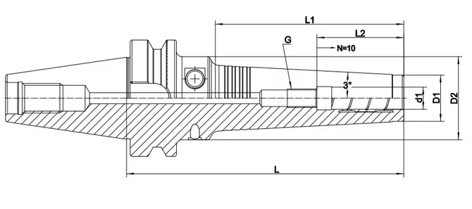 SPEZIFIKATION DES BT-HYDRAULIKFUTTERS FÜR FORMEN