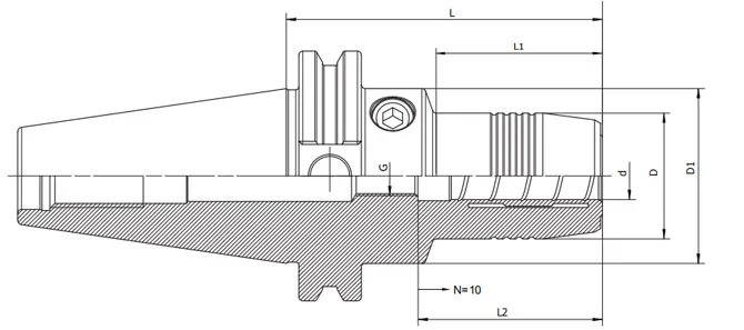 SPEZIFIKATION DES SK-HYDRAULIKFUTTERS (STANDARD)