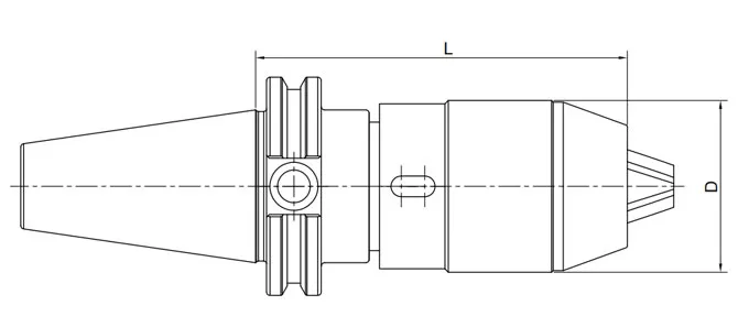Spezifikation von ANSI B5.50 APU-Bohrfutterhaltern