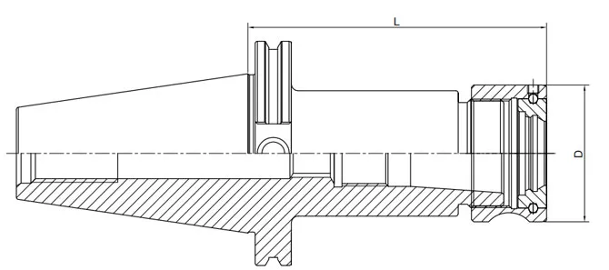 Spezifikation des ANSI B5.50 TG Spannzangenfutters