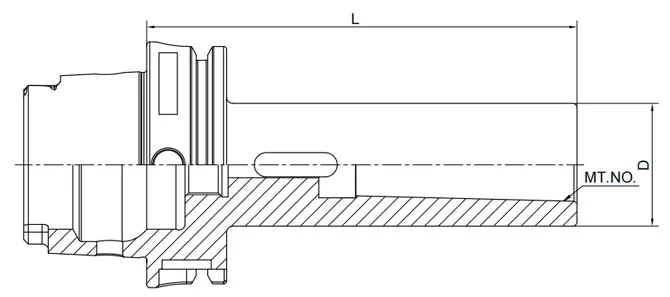 SPECIFICATION OF DIN 69893 MORSE TAPER ADAPTER WITH TANG - 翻译中...