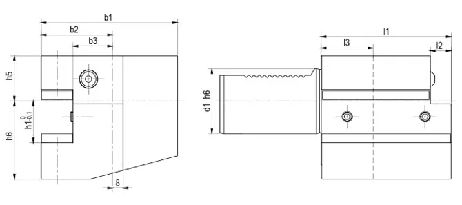 SPEZIFIKATION DES AXIALHALTERS FORM C2 LINKS