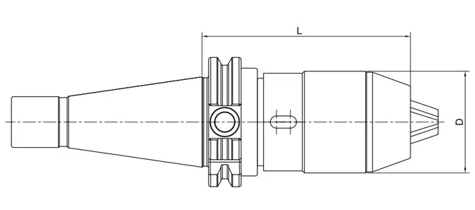 Spezifikation gemäß GOST 25827-93 APU-Bohrfutterhalter