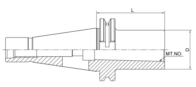 Spezifikation des GOST 25827-93 Morse-Kegeladapters mit Zapfen