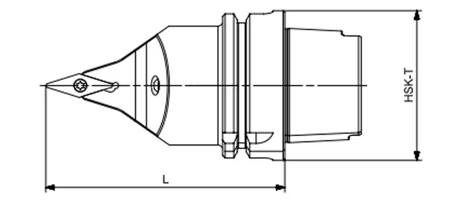 Spezifikation des HSK-T Drehwerkzeugs SVVBN | SVVCN 72,5°/35°/72,5°
